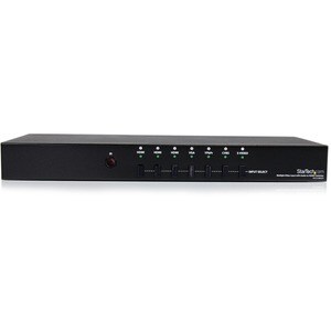 StarTech.com Multiple Video Input with Audio to HDMIÂ® Scaler Switcher - HDMI / VGA / Component - Share an HDMI display be
