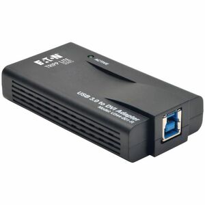 Eaton Tripp Lite Series USB to DVI Dual-Display External Video Graphics Card Adapter - USB 3.2 Gen 1, VGA Adapter, 512 MB 