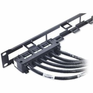 APC by Schneider Electric 7,01 m Kategorie 6 Netzwerkkabel - TAA-konform - Cable for Netzwerkgerät - CMR - Schwarz