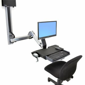 Ergotron StyleView Verlängerung für Montagearm - Poliertes Aluminium - Aluminium, Hochwertiger Kunststoff