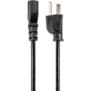 StarTech.com 3ft (1m) Heavy Duty Power Cord, NEMA 5-15P to C13, 15A 125V, 14AWG, Replacement AC Computer Power Cord, PC Po