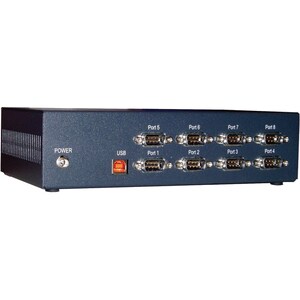 Brainboxes 8 Port RS422/485 USB to Serial Multi Drop Hub - External - USB Type B - PC, Linux, Mac - 8 x Number of Serial P