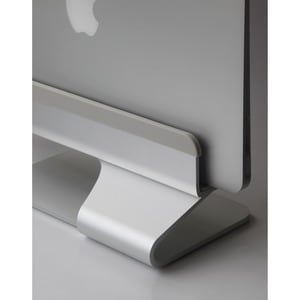 Rain Design mTower Vertical Laptop Stand - Silver - mTower gives your notebook the illusion of floating for a clean and sl