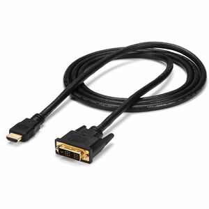 StarTech.com Cable Adaptador HDMI a DVI-D de 1.8m - Macho a Macho - Cable for Dispositivo de Vídeo, TV LCD, Proyector, TV,
