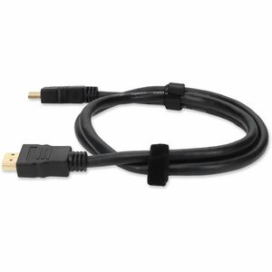 15ft HDMI 1.4 Male to HDMI 1.4 Male Black Cable Which Supports Ethernet Channel For Resolution Up to 4096x2160 (DCI 4K) - 