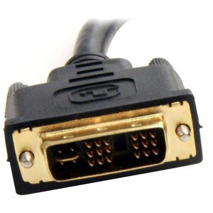 StarTech.com 30cm DVI auf 2x VGA Splitter Kabel - DVI-I Dual VGA Y-Kabel - Stecker/Buchse - Zweiter Anschluss: 2 x 15-pin 