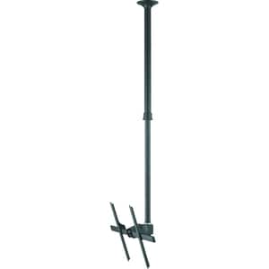 TH-3070-CTL ceiling mount - single display to 65kg (143lb) - short pole 1050mm to 1900mm (41.34" to 74.8") - Black