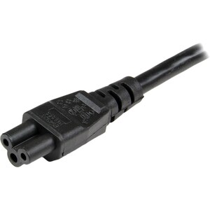 StarTech.com 2 m Laptop Ladekabel, EU Schuko CEE7 auf C5, 2,5A 250V, 18AWG, Laptop Netzteil Stromkabel, Kleeblatt/Mickey M