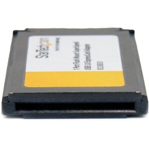 StarTech.com 1 Port Flush Mount ExpressCard SuperSpeed USB 3.0 Card Adapter with UASP Support - 1 Total USB Port(s) - 1 US