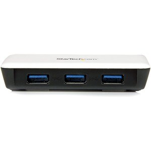 StarTech.com USB/Ethernet Combo Hub - USB - External - 3 Total USB Port(s) - 3 USB 3.0 Port(s)1 Network (RJ-45) Port(s) - 
