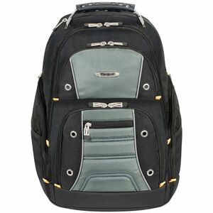 Estuche de transporte Targus Drifter II TSB239US Robusto (Mochila) para 43.2cm (17") Portátil - Negro/Gris - Conforme con 