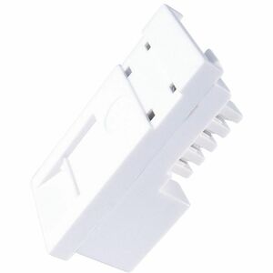 connektgear Network Connector - 500 Pack - 1 x RJ-45 Network - White