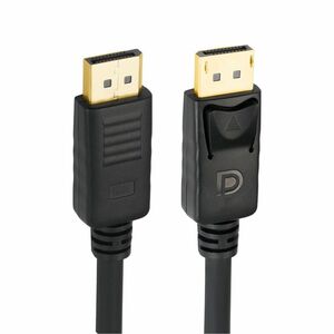 4XEM 6FT DisplayPort M/M Cable - 6 ft DisplayPort A/V Cable for Audio/Video Device, Monitor, Home Theater System - First E