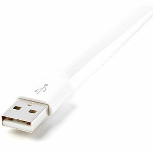 StarTech.com 1m (3ft) White AppleÂ® 8-pin Lightning Connector to USB Cable for iPhone / iPod / iPad - Cable for iPad, iPho
