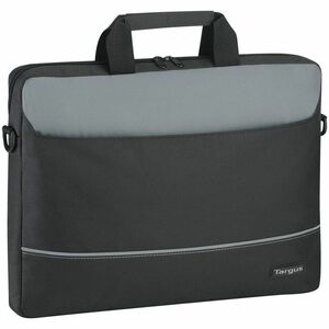 Targus Intellect TBT238EU Tasche (Messenger) für 39,6 cm (15,6 Zoll) Notebook, Tablet, Zubehör - Schwarz, Grau - Polyester