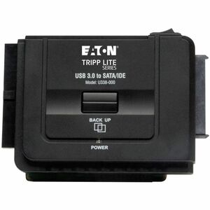 Eaton Tripp Lite Series USB 3.0 SuperSpeed to Serial ATA (SATA) and IDE Adapter for 2.5 in. or 3.5 in. Hard Drives - for 2