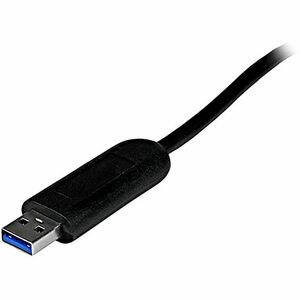 StarTech.com 4 Port Portable SuperSpeed USB 3.0 Hub with Built-in Cable - 5Gbps - Add four external USB 3.0 ports to your 