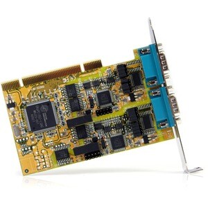 StarTech.com 2 Port RS232/422/485 PCI Serial Adapter w/ ESD - Universal PCI - PC - 2 x Number of Serial Ports External