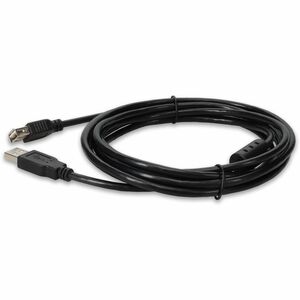 AddOn 10ft USB 2.0 (A) Male to Female Black Cable - 100% compatible and guaranteed to work