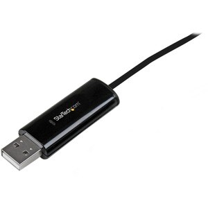 StarTech.com 2 Port USB Keyboard Mouse Switch Cable w/ File Transfer for PC and MacÂ® - Cable for Keyboard/Mouse, Switch, 