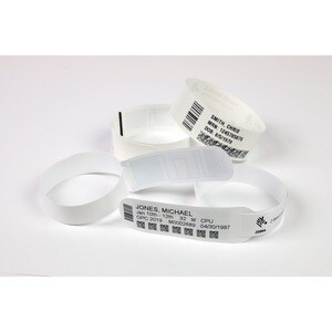 Wristband, Polypropylene, 1x10in (25.4x254mm); Direct thermal, Z-Band Fun, Adhesive closure, Cartridge, 350/cart, 6/box, O