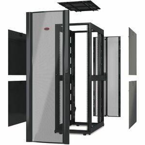 APC by Schneider Electric NetShelter SX 42U Rack Frame for Server, Networking, Equipment, Data Center - 482.60 mm Rack Wid