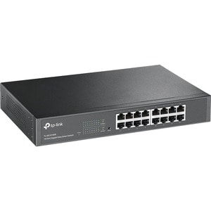 TP-Link TL-SG1016DE 16 Ports Manageable Ethernet Switch - Gigabit Ethernet - 10/100/1000Base-T - 2 Layer Supported - Twist