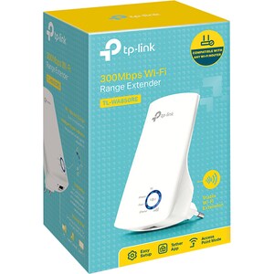 TP-Link TL-WA850RE IEEE 802.11n 300 Mbit/s Drahtloser Range-Extender - 1 x Netzwerk (RJ-45) - Ethernet, Fast Ethernet - Wa