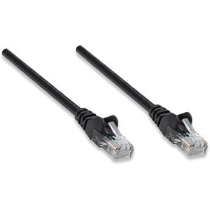 Network Patch Cable, Cat5e, 10m, Black, CCA, U/UTP, PVC, RJ45, Gold Plated Contacts, Snagless, Booted, Lifetime Warranty, 