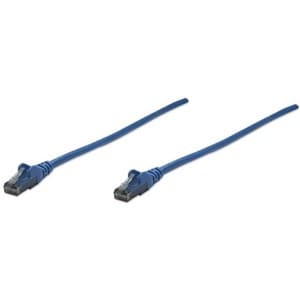 Network Patch Cable, Cat6, 10m, Blue, CCA, U/UTP, PVC, RJ45, Gold Plated Contacts, Snagless, Booted, Lifetime Warranty, Po