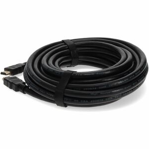 AddOn 5-Pack of 20ft HDMI 1.4 Male to HDMI 1.4 Male Black Cables Which Supports Ethernet Channel For Resolution Up to 4096