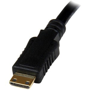 StarTech.com Mini HDMIÂ® to VGA Adapter Converter for Digital Still Camera / Video Camera - 1920x1080 - Mini HDMI Male to 