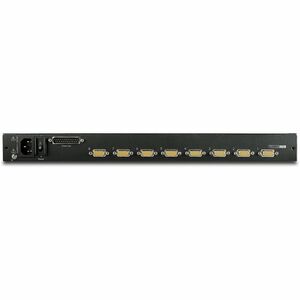 17 Rack LCD Console with Integrated 8 Port Analog KVM Switch