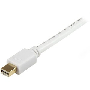 StarTech.com 3 ft Mini DisplayPort to VGAAdapter Converter Cable - mDP to VGA 1920x1200 - White - Cable for Desktop Comput