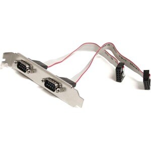 StarTech.com Serial Adapter with 16550, 16C450 UART - Dual-profile Plug-in Card - 1 - PCI Express x1 - PC - 4 x Number of 