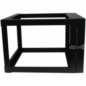 StarTech.com 6U 22in Depth Hinged Open Frame Wallmount Server Rack - SPCC - 49.76 kg Maximum Weight Capacity