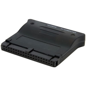 StarTech.com IDE to SATA Adapter - 1 x 40-pin IDE Female - 1 x 4-pin SP4 Power Male, 2 x 7-pin SATA Male - Black