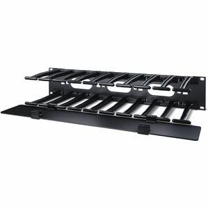 APC by Schneider Electric AR8606 Kabelbündler - Schwarz - 1 Stück Paket - TAA-konform - Kabelmanager - 2U Rack Height