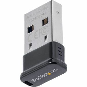 StarTech.com Adattatore Mini USB Bluetooth 4.0 - Dongle wireless EDR classe 1 da 50 m - Esterno - USB - 3 Mbit/s - 2,48 GH