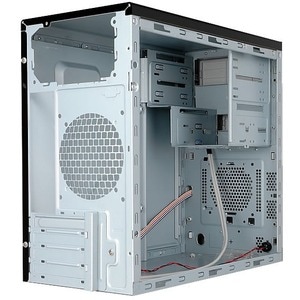 In Win EM035 Computer Case - Micro ATX Motherboard Supported - Mid-tower - Black - 5 x Bay(s) - 1 x 400 W - Power Supply I