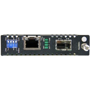 StarTech.com Gigabit Ethernet Fiber Media Converter Card Module with Open SFP Slot - Convert and extend a Gigabit Ethernet