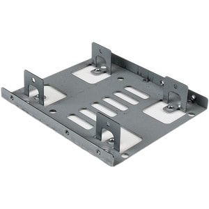 StarTech.com Dual 2.5" to 3.5" HDD Bracket for SATA Hard Drives - 2 Drive 2.5" to 3.5" Bracket for Mounting Bay - 2 x Tota