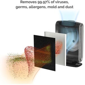 AeraMax® 290 Air Purifier - True HEPA, PlasmaTrue - 600 Sq. ft. - Black