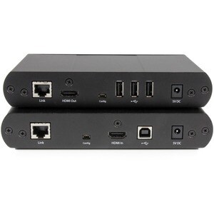 StarTech.com 330ft (100m) USB HDMI over CAT5e / CAT6 KVM Extender - 1080p Uncompressed HD Video - IT Grade KVM Console Ext