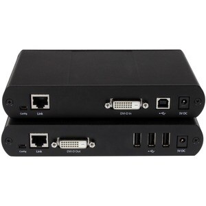 StarTech.com Extender console KVM DVI via Cat 5e/Cat 6 USB con video non compresso 1920x1200 - 100 m - 1 Computer - 1 Uten