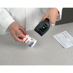 Datalogic QuickScan QD2430 Barcode-Handscanner-Kit - Kabel Konnektivität - Schwarz - 2D Area Imager - USB Kit mit 90A05206