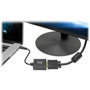 Eaton Tripp Lite Series Mini HDMI to VGA Adapter Video Converter, (M/F), 6-in. (15.24 cm), TAA - HDMI/VGA - 6" - 1 x HDMI 