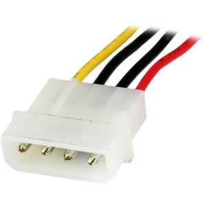 StarTech.com Câble d'Extension Alimentation Molex LP4 30 cm - Rallonge de Câble LP4 - Mâle vers Femelle - Pour Disque dur 