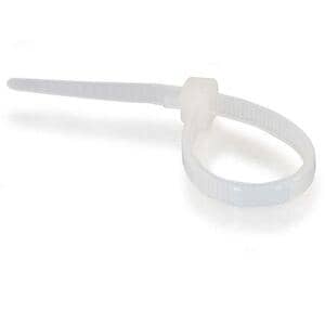 C2G 11.5 Inch Cable Tie - Cable Tie - Natural - 100 Pack