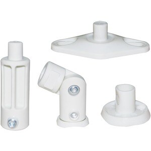 Neomounts Neomounts Pro SPEAKER-W100 Montagem no teto para Coluna - Branco - Altura ajustável - 5 kg Capacidade de carga